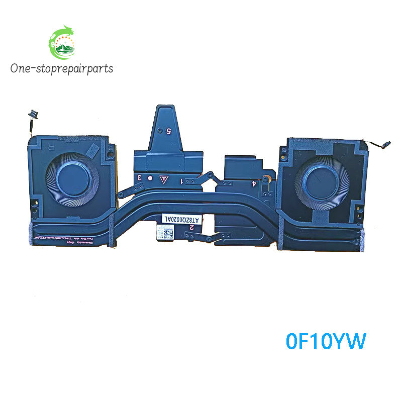 NEW ORIGINAL Laptop CPU GPU Cooling Fan With Heatsink For DELL PRECISION 5470 5480 5490 P154G 0F10YW 028H2K Dell laptop repair parts