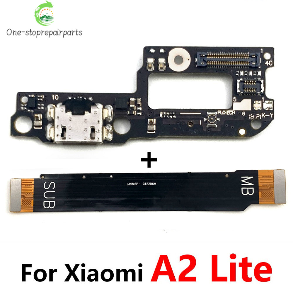 New For Xiaomi Mi A1 A2 A3 Lite 5X 6X USB Charging Port Dock Charger Plug Connector Board Main Mainboard Flex Cable  Xiaomi  Xiao mi phone repair parts