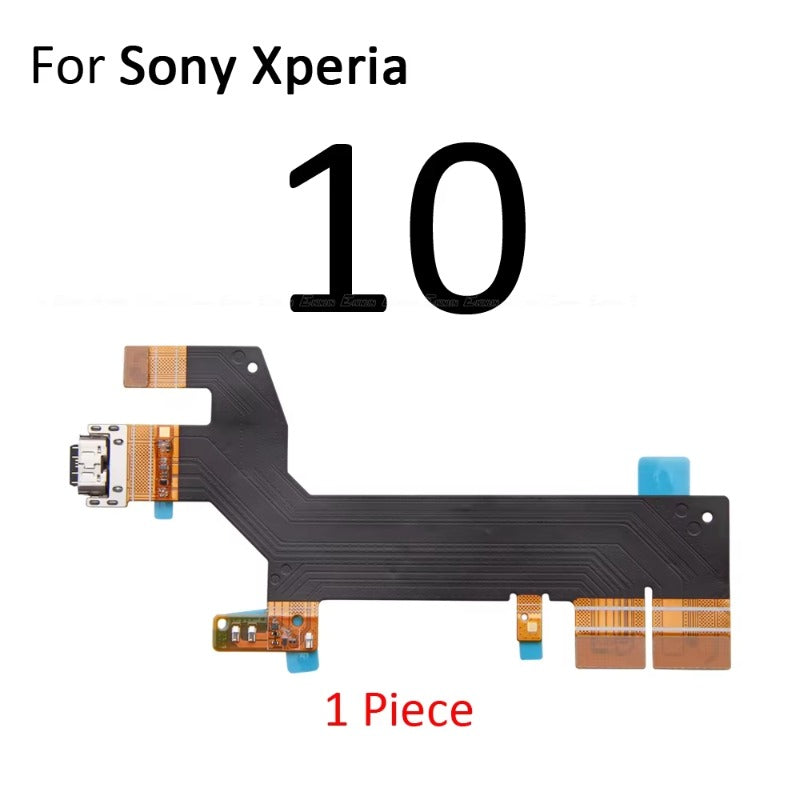 Fast Charger USB Dock Charging Dock Port Board With Mic Microphone Flex Cable For Sony Xperia Pro I 10 II III Lite Plus V VI IV Sony phone repair parts