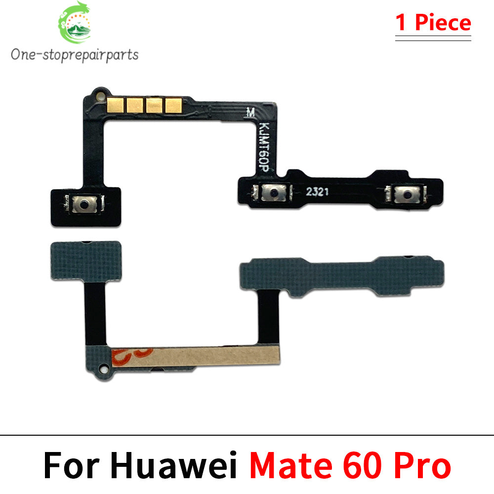 Power Switch On Off Button Volume control Key Button Flex Cable For Huawei Mate 20 30 40 50 60 Pro 50E Huawei phone repair parts