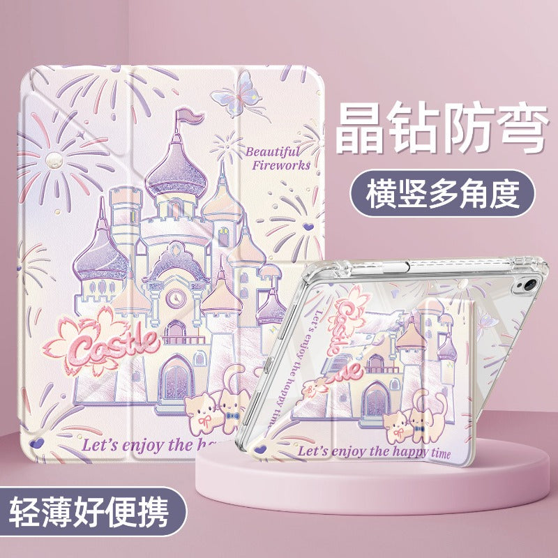For Huawei matepad11.5 protective case 2026 new pro12.2 tablet case 115s with pen slot air12 all-inclusive For glory x10/9 anti-drop se10.4 star butterfly dance 2023 Tablet Accessories