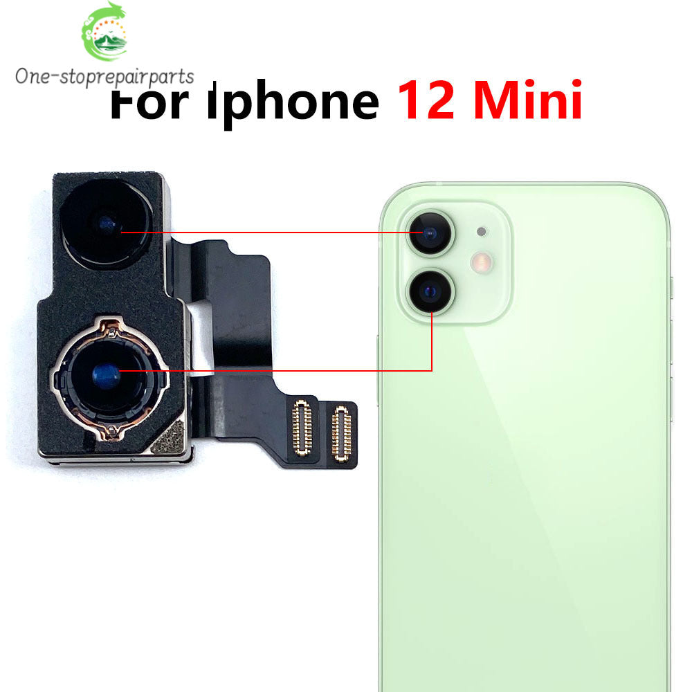 New For iPhone 11 12 13 14 15 Pro 11Pro 12Pro 13Pro 14Pro 15Pro Max Mini Plus Rear Big Back Camera Flex Cable Main Camera Module iPhone phone repair parts