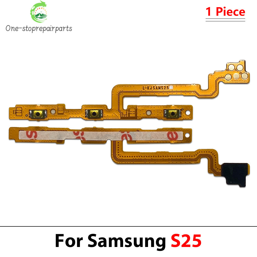 New For Samsung S22 S23 S24 S25 S26 Plus Ultra 4G 5G Power on off Volume Key Button Button Flex Cable Samsung phone repair parts