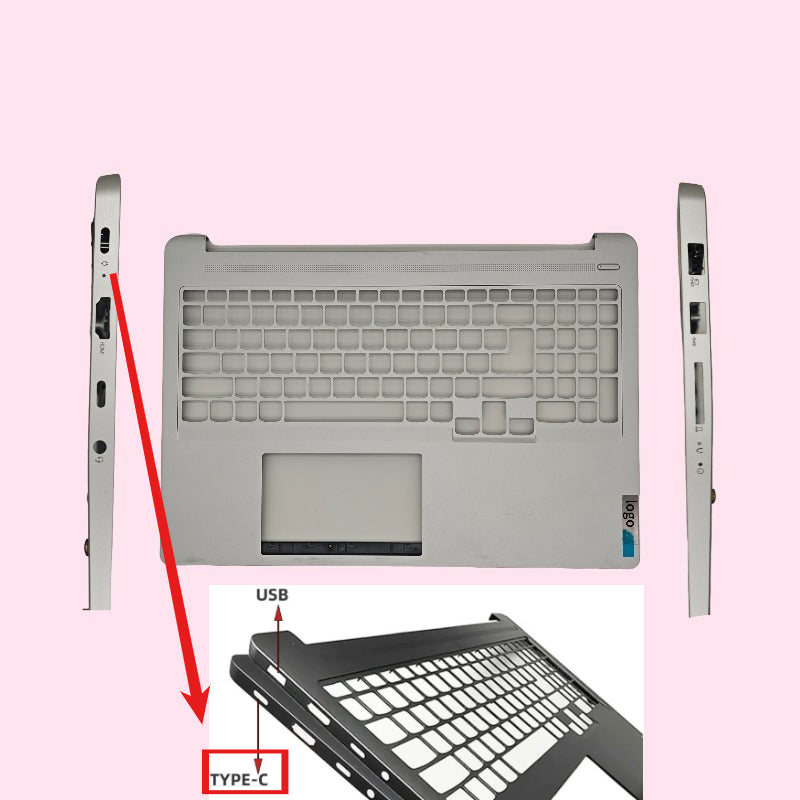 Cover case for Lenovo  ideapad 5 Pro 16ARH7 16IAH7 16ACH6 lcd top housing upper palmrest bezel bottom hinge cover 5CB1H95501