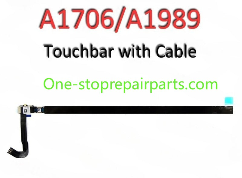 New Touchbar with Cable A1706 A1989 A1707 A1990 A2159 A2141 A2289 A2251 A2338 for MacBook Pro Retina 13" 15" 16" 2016-2020 Year Macbook repair parts