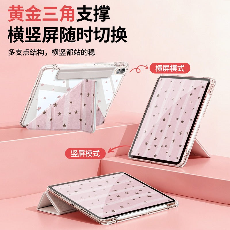 For 2026 new huawei matepad 11.5" s tablet case air12 protective case matepad11 with pen slot pro12.2 anti-drop se light and thin 10.4 acrylic gypsy 11.5 Tablet Accessories