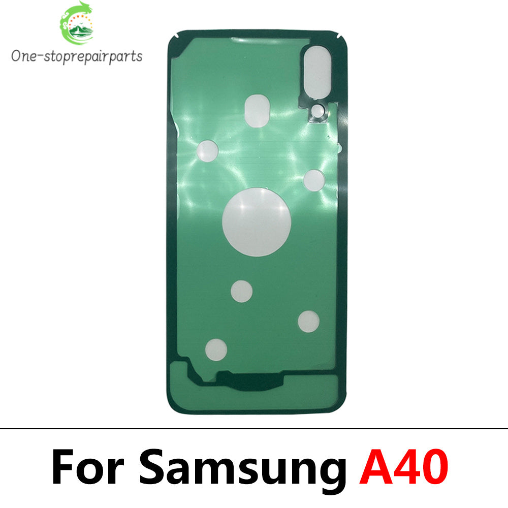 10Pcs， Back Battery Cover Door Sticker Adhesive Waterproof For Samsung A20 A30 A50 A70 A20s A21s A30s A31 A51 A71 A32 A52 A72 Samsung phone repair parts