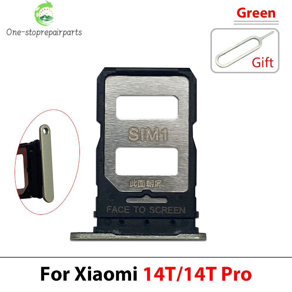 New For Xiaomi Mi 14 14T 15 15T Pro Ultra SIM Card Tray Slot Holder Adapter Accessories  Xiaomi  Xiao mi phone repair parts