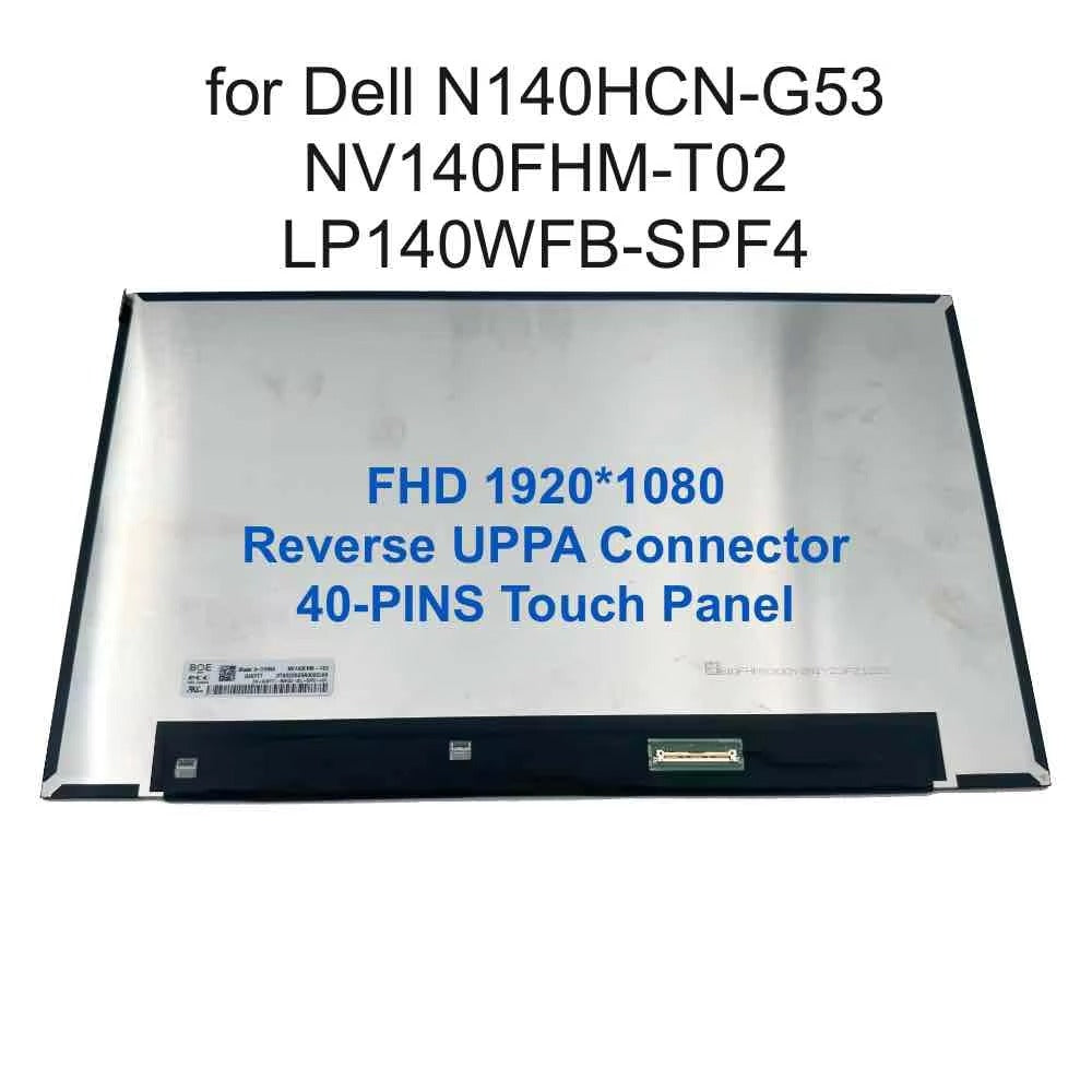 14.0 Laptop LCD Screen Display for DELL Latitude 14 7430 7420 7410 7400 P135G001 P135G002 P144G 30 40 Pins Display Panel New Dell laptop repair parts