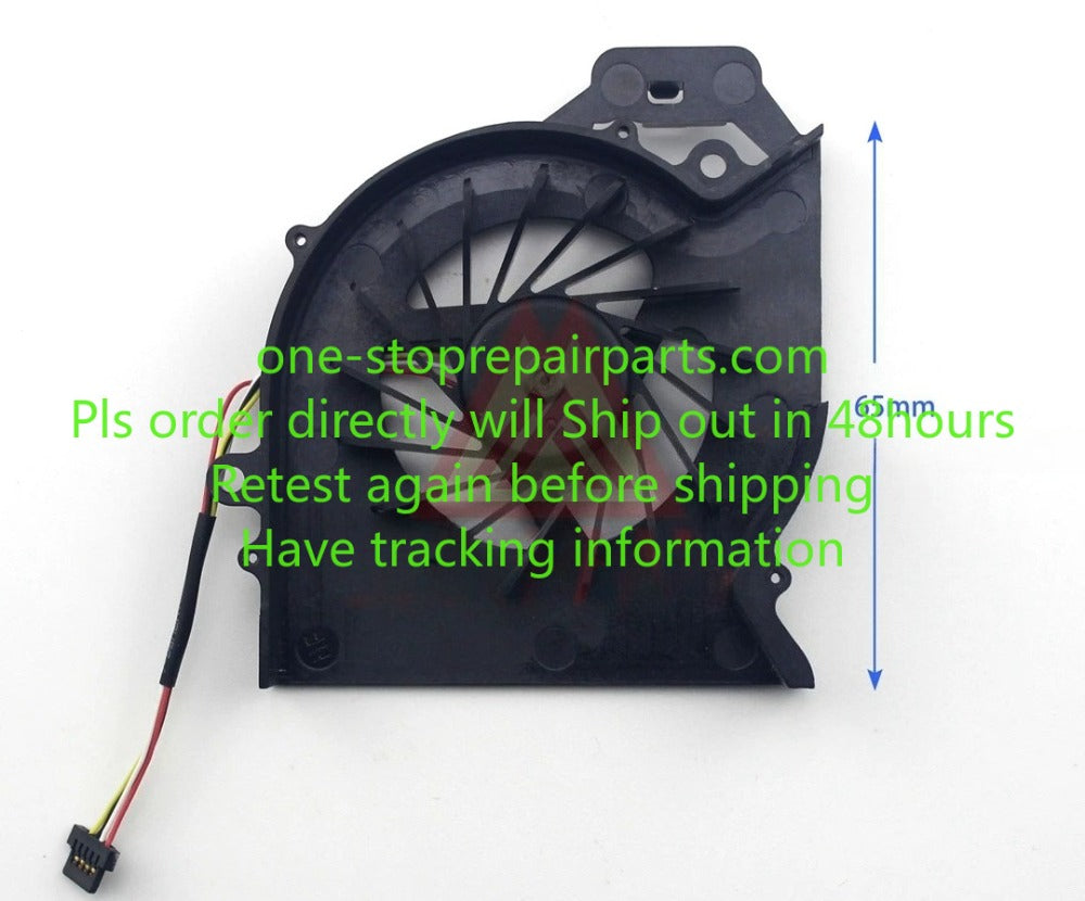 Genuine CPU Cooling Fan for HP Pavilion DV6-6000 DV7-6000 KSB0505HB-AJ77 650847-001 653627-001 650848-001 Pavilion dv7 dv7t-6000 6100 6b00 6c00 cooler fan