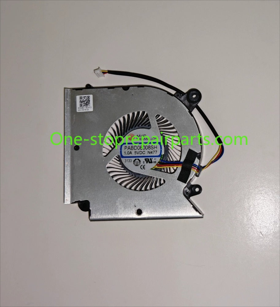 Cooler cooling fan For MSI GF66 GF76 MS-1583 66 GL66 N477 N460 5V PABD08008SH PAAD06015SL  Laptop CPU GPU fan
