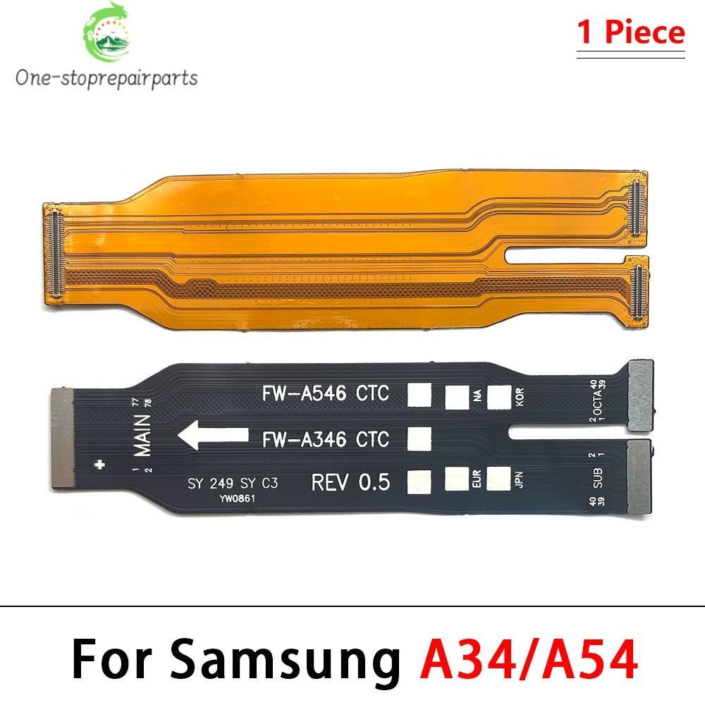 Main Board Motherboard Connector Flex Cable For Samsung A22 A32 A52 A72 A33 A53 A73 A24 A34 A54 A15 A25 A35 A55 A16 A53 4G 5G Samsung phone repair parts