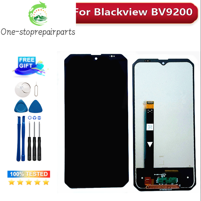 6.6 inch For Blackview BV9200 LCD Display and Touch Screen Digitizer Assembly BV9200 Screen Replacement LCD Sensor Parts Other brand Phone repair parts