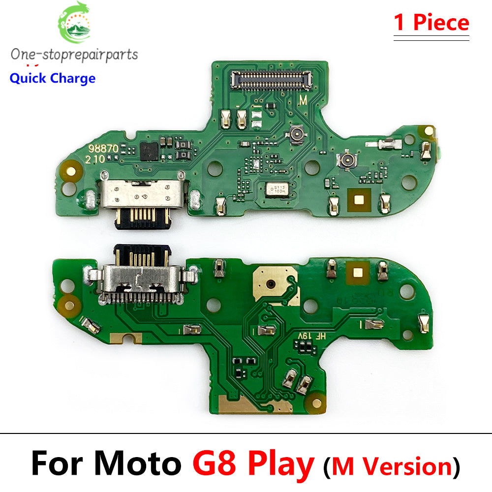 USB Charger Board PCB Flex For Motorola Moto G8 Plus Play Power Lite USB Port Connector Dock Charging Flex Cable Motorola phone repair parts