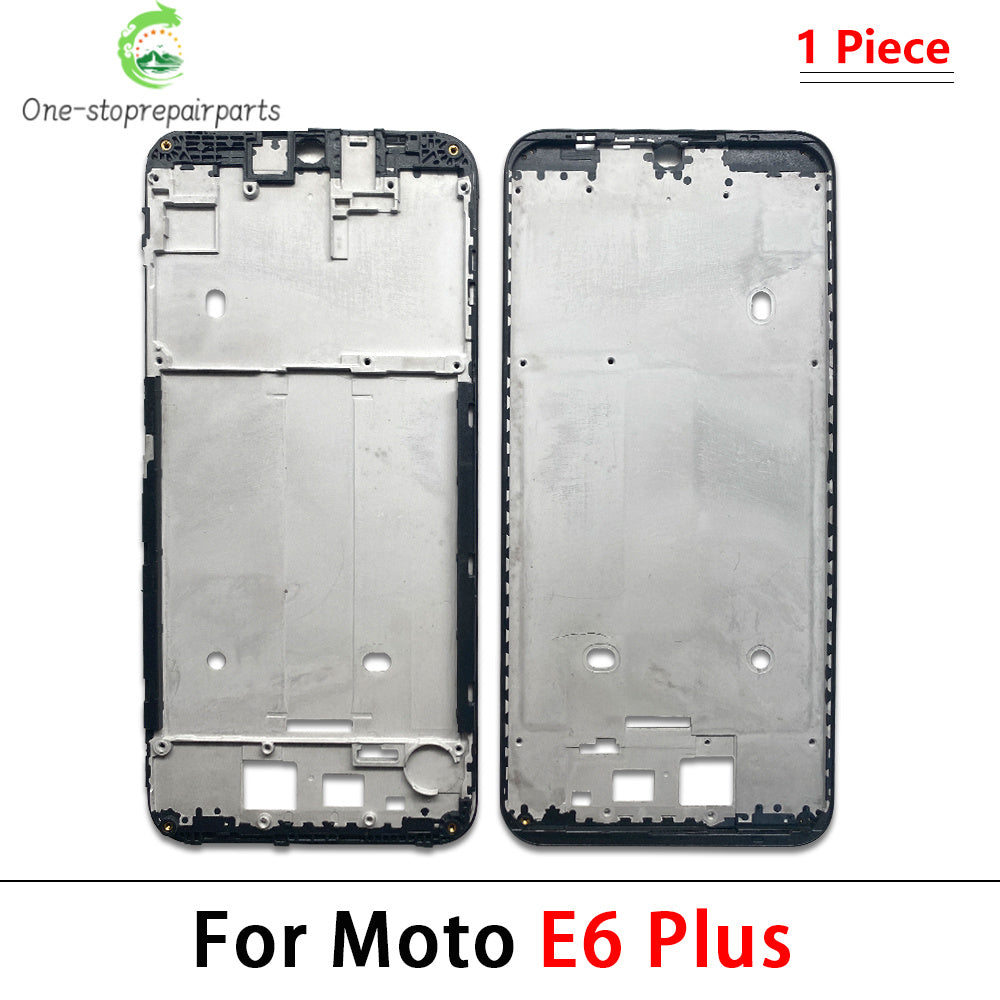 Front Housing LCD Display Bezel Middle Frame For Motorola Moto E13 E20 E22 E32 E32s E40 E6 E6s E7 Play Plus Power Motorola phone repair parts