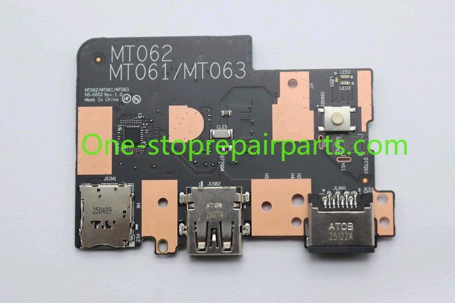 IO Switch Power USB Board  for Lenovo ThinkPad T16  P16s Gen4 5C51R91738 IO/B NSG552 MT062 MP IO/B NS-G552 5C11P26317 DA300012M00 IO cable Lenovo laptop repair parts