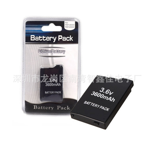 PSP2000/PSP3000 3600M battery PSP1000 1800M battery PSP built-in battery