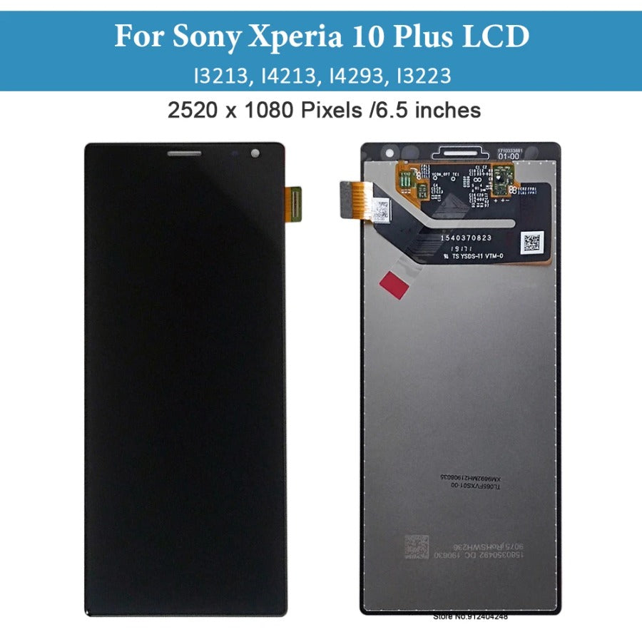 6.5"  For Sony Xperia 10 Plus LCD screen assembly touch For Sony Xperia 10 Plus I3213 I4213 I4293 I3223 LCD Display Sony phone repair parts