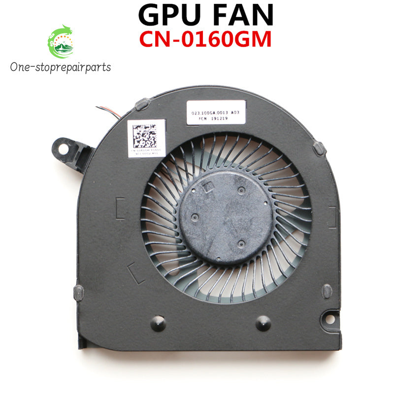 New Original LAPTOP CPU GPU Cooling Fan FOR DELL P89F G3-3590 G5-5500 G5-5505 04NYWG 0160GM Dell laptop repair parts