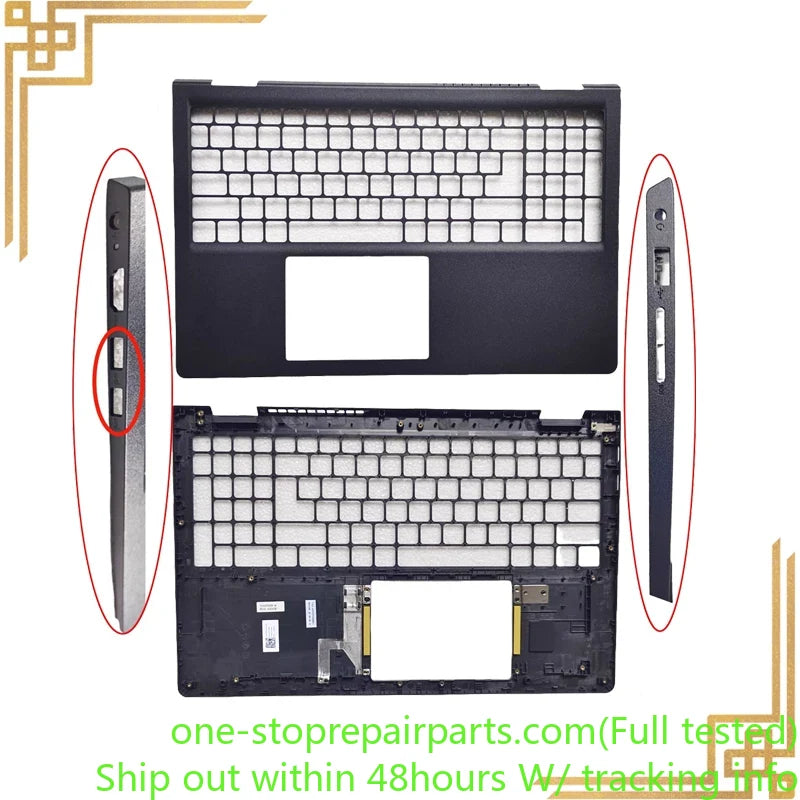 Case for DELL inspiron 15 3511 3510 3520 3515 LCD Back top housing cover bezel frame bottom  hinge upper palmrest