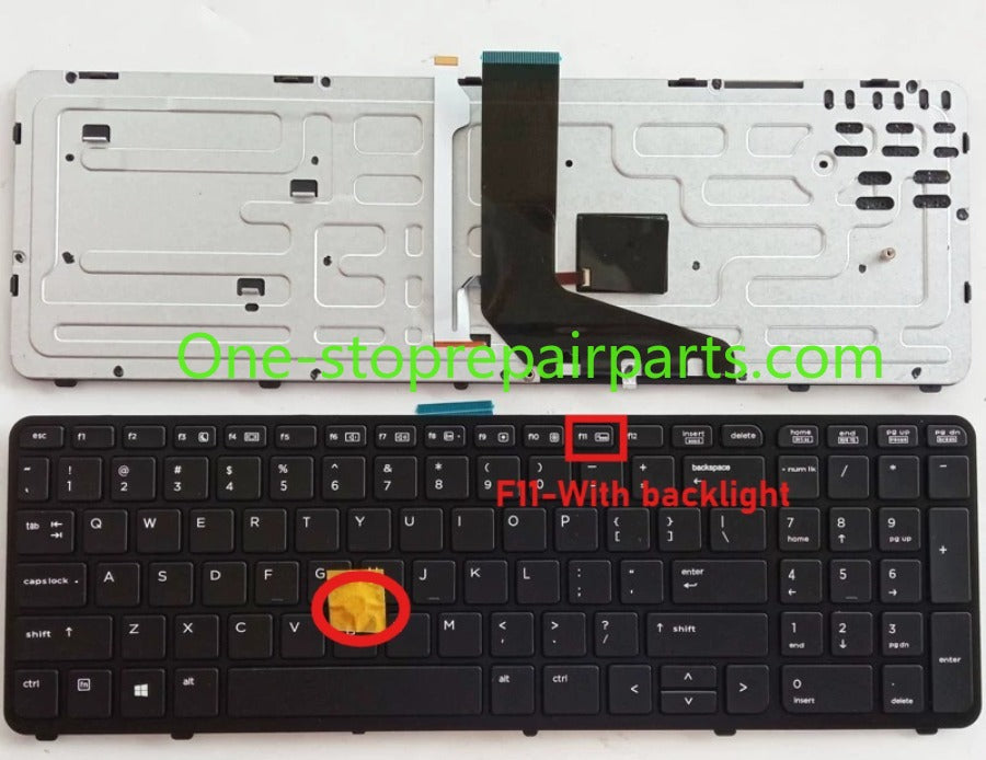 Keyboard For HP ZBOOK 15 G1 G2 ZBOOK 17 G1 G2 13M33US SK7123BL HSTNN-C76C HSTNN-C77C HP Laptop repair parts