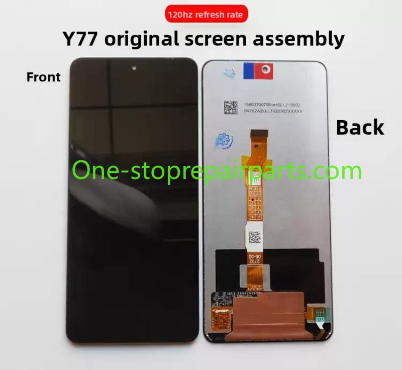 LCD touch screen assemly for VIVO Y77 5G Y77e/Y72t Y55s glass digitizer display original screen assembly