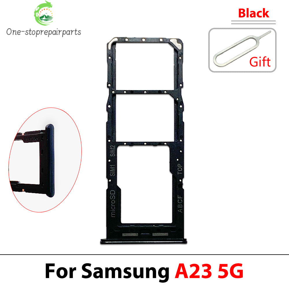 New For Samsung A23 A33 A53 A73 5G SIM Card Tray Slot Holder Replacement Parts Samsung phone repair parts