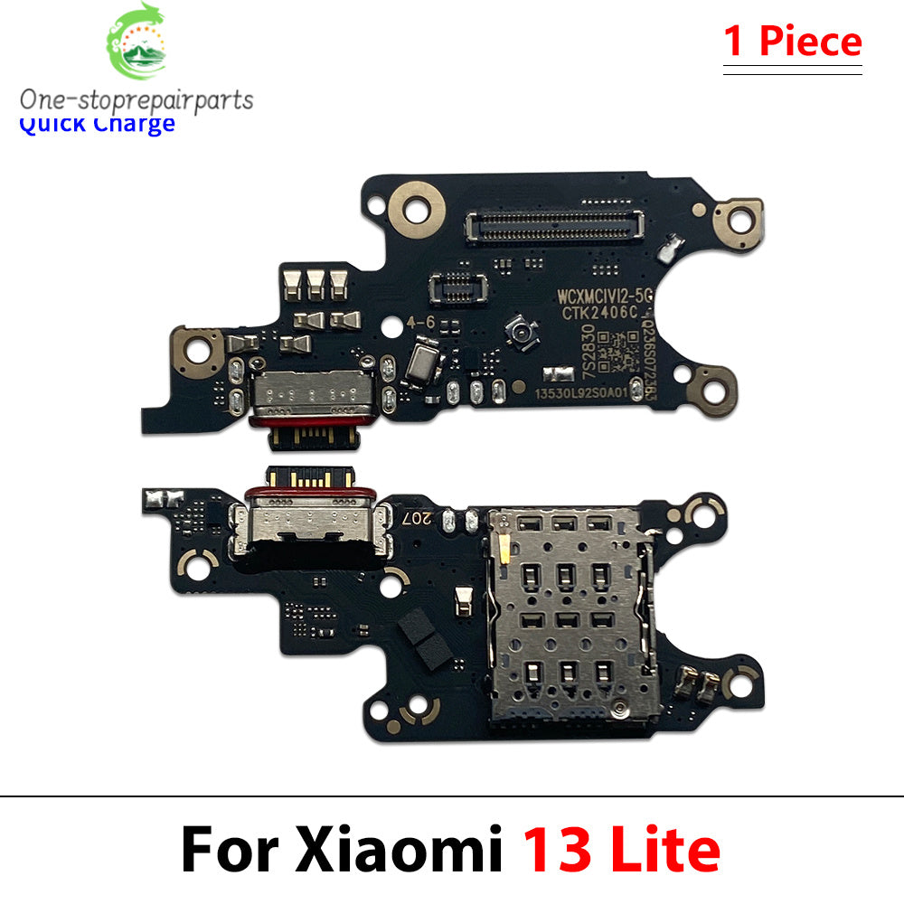 USB Charging Port Dock Charger Plug Connector Board Flex Cable For Xiaomi Mi 11 11T 12 12T 13 13T 14 14T 15 15T Pro Lite Ultra Xiaomi  Xiao mi phone repair parts