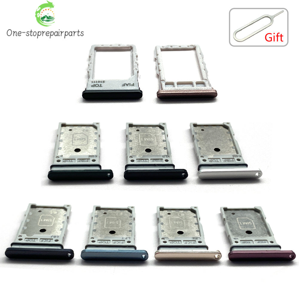 New For Samsung Z Fold 2 3 4 5 6 F916 F926 F936 F946 Micro Nano SIM Card Holder Tray Slot Holder Adapter Socket Samsung phone repair parts
