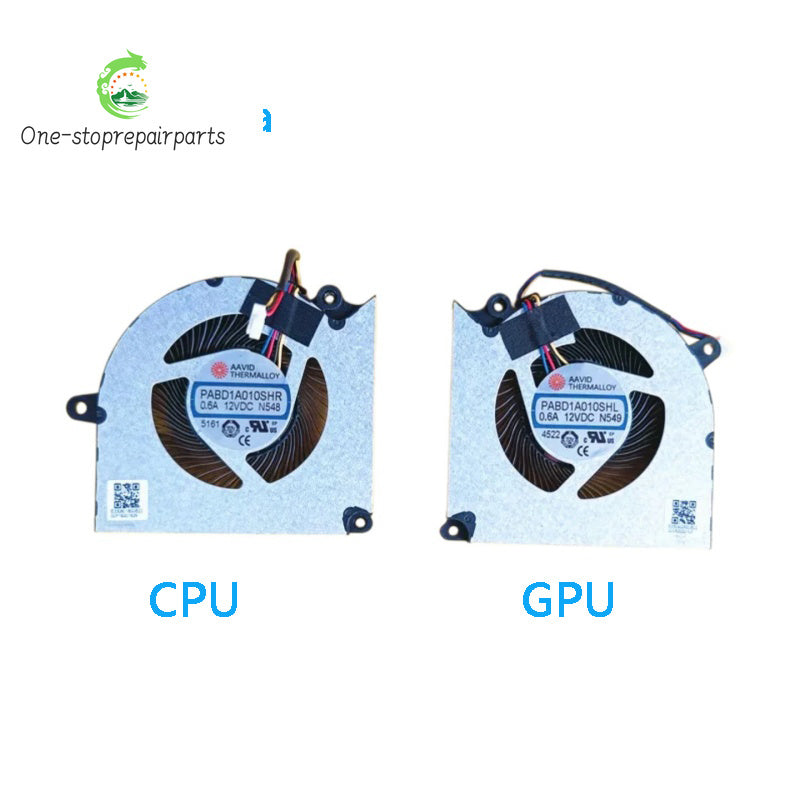 NEW ORIGINAL Laptop CPU GPU Cooling Fan For MSI Crosshair 16 16HX 17HX N548 N549 MSI laptop repair parts