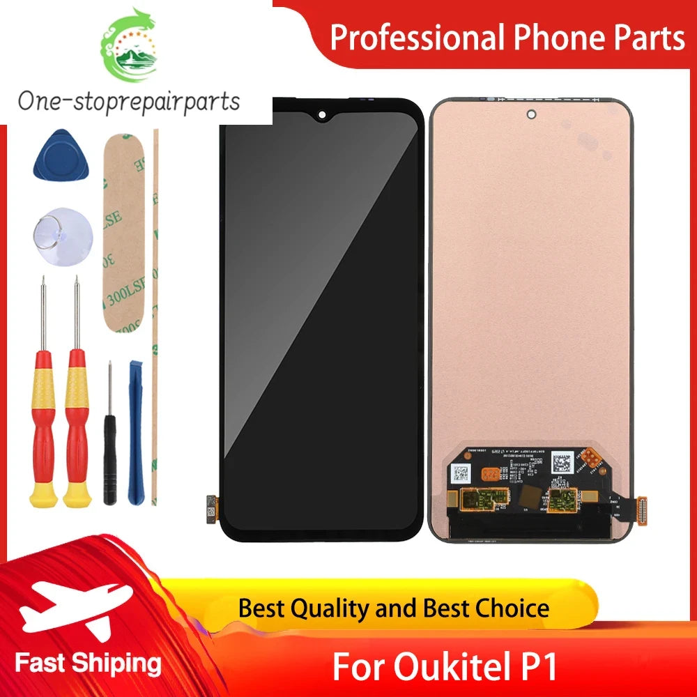 New Original Touch Screen For Oukitel WP200 Pro P1 WP210 LCD Display Digitizer Assembly Replacement Replace Parts Free Tools Other brand Phone repair parts