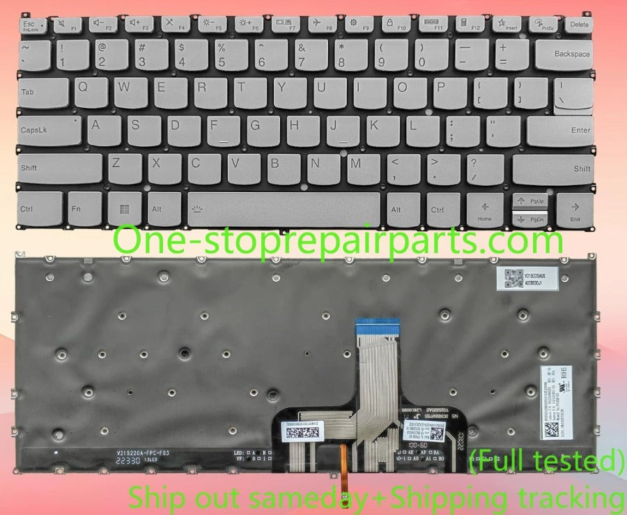 Keyboard for Lenovo Yoga 7 14lAL7 IRL8 Yoga Slim 7 ProX 14ARH7 14IAH7 US backlight