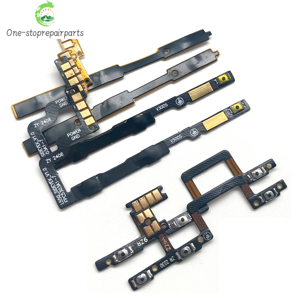 Power On Off Volume Key Button Flex Cable For ZTE V30 V40 V50 V60 V41 Smart Design Vita Axon 40 50 60 Lite ZTE phone repair parts