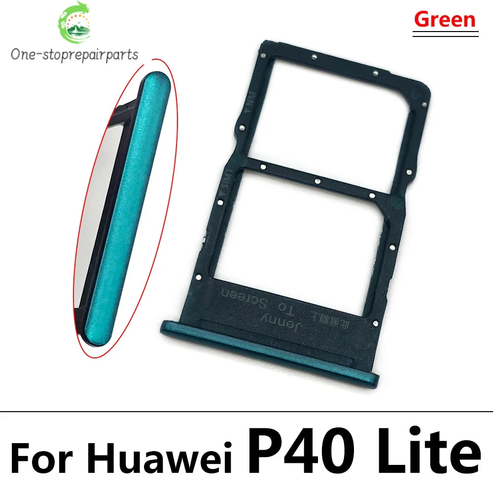 New SIM Card Tray Slot Holder For Huawei P40 P30 Lite Pro Replacement Parts Huawei phone repair parts