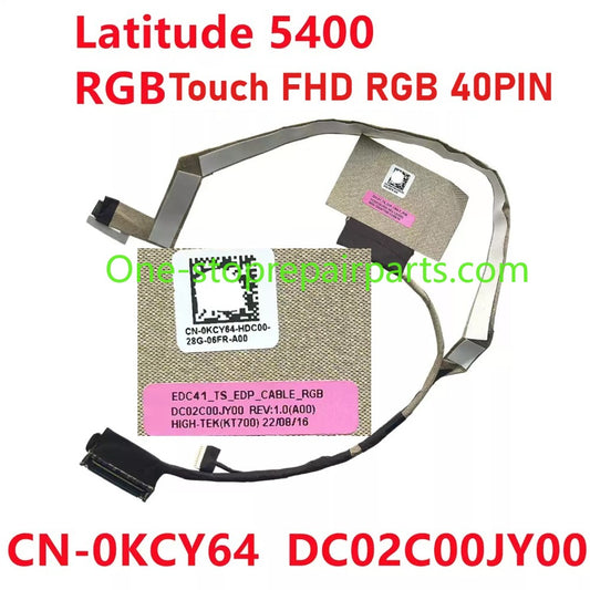 LCD Video EDP Display Screen Flex Cable for Dell Latitude 5400 5401 5402 5405 5410 E5400 0JHDVT DC02C00JW00 0KCY64 DC02C00JY00 0FV8CF DC02C00JZ00 00KN5Y DC02C00JX00
