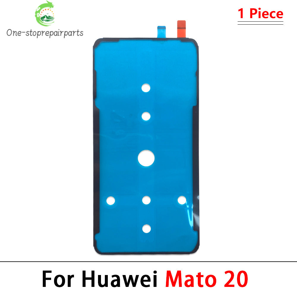 10Pcs, New Back Battery Housing Rear Sticker Tape For Huawei Mate 10 20 20X 30 40 Pro 4G 5G Waterproof Adhesive Glue Parts Huawei phone repair parts