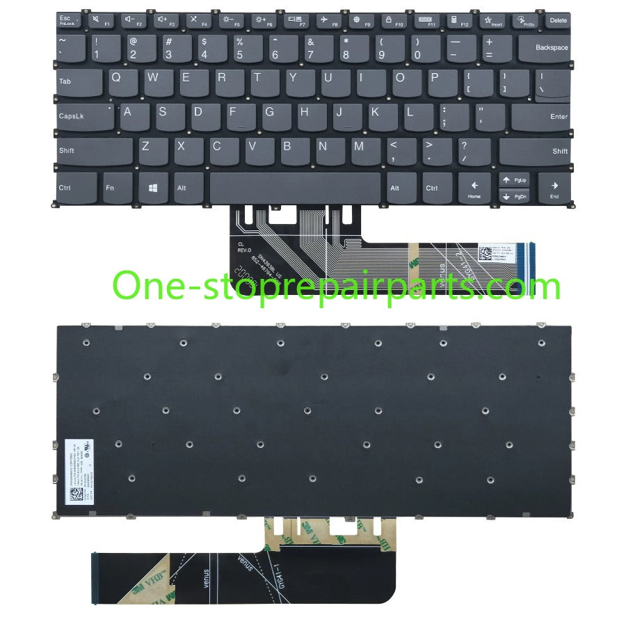 Cover case for Lenovo 14C 2021 ideapad Yoga 7-14ITL5 7-14ACN6 Lcd back housing bezel upper topcase palmrest keyboard touchpad bottom Lower case hinge cover 5CB1A08845 5CB1A0884 5CB1A16231 5CB1A08879  Lenovo Laptop repair parts