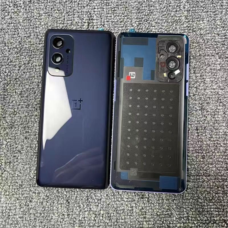 AAA+ quality For OnePlus Back Battery Cover Door Rear Glass Oneplus 9 9R 9Pro 9RT Battery Cover  Case With Camera Lens OnePlus phone repair parts