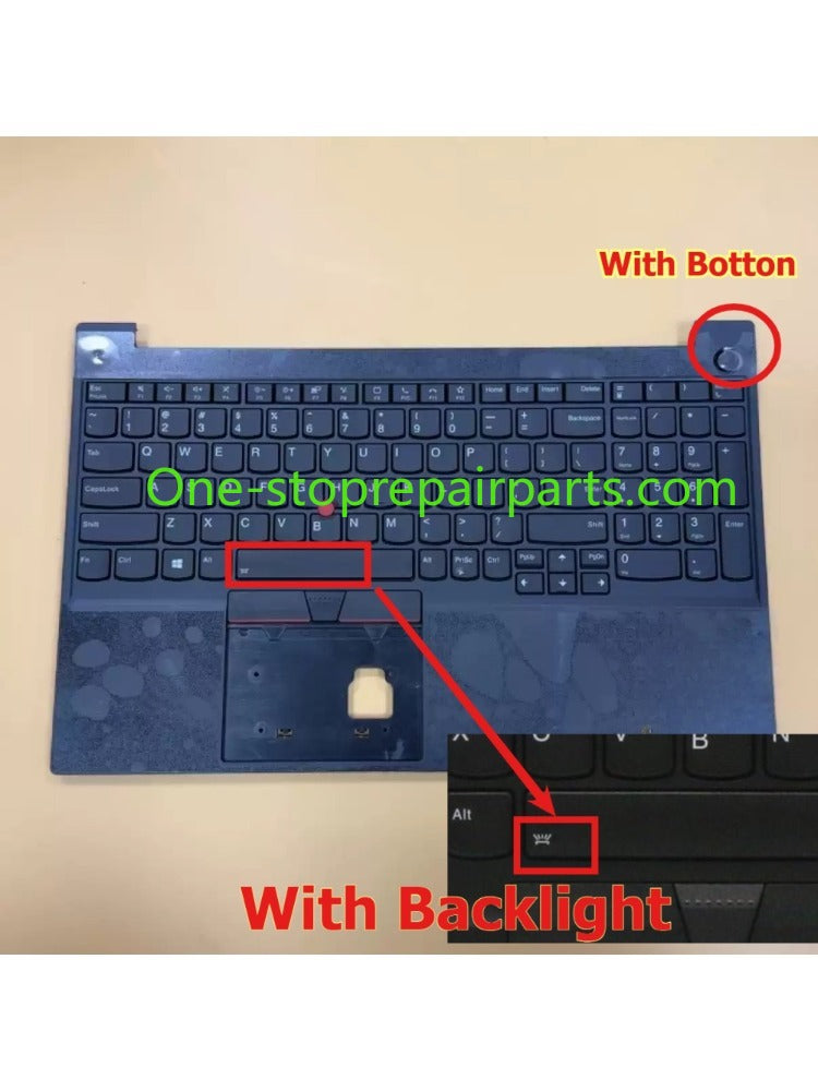 Upper case for Thinkpad E15 Gen2 3 4 topcase palmrest C-Cover  keyboard 5M10W64513 5M10W64618 5M11A35927 5M11A35651 backlight