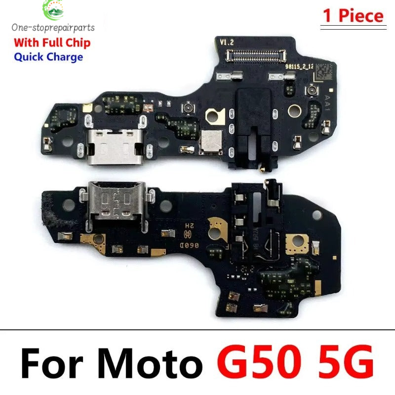 New For Moto G10 G20 G30 G50 G31 G41 G71 G60s G51 G22 G72 5G USB Charge Port Jack Dock Connector Charging Board Flex Cable Motorola phone repair parts