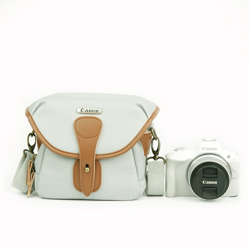 Canon R50 R100 R10 M50II M6II R8200DII retro messenger bag digital storage camera bag PT316-51 Digital camera accessories
