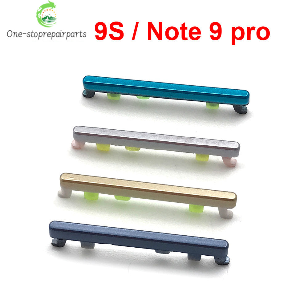 50Pcs/Lot, Volume Power Button Side Key For Redmi Note 7 8 9 9S Pro Replacement Parts