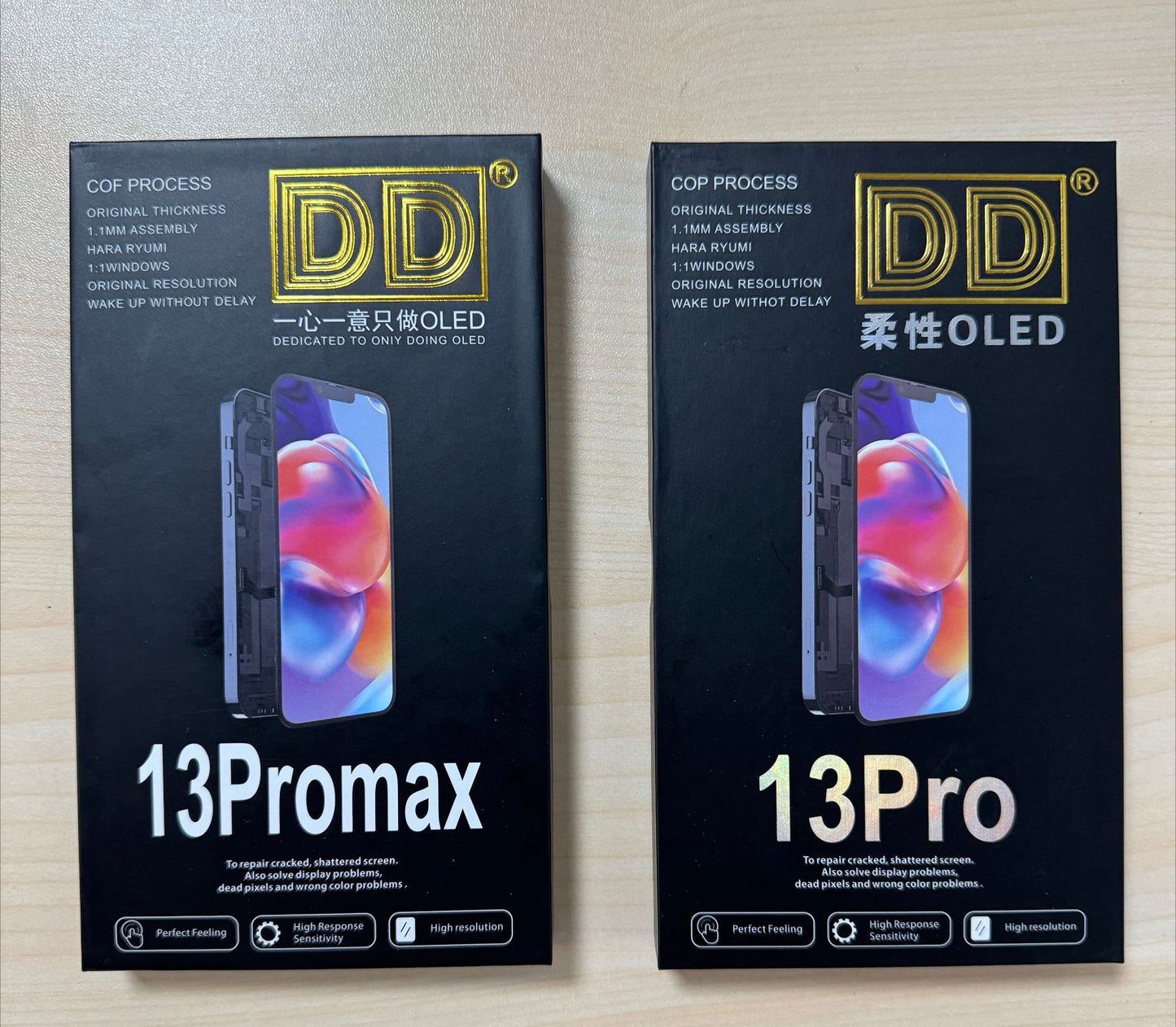 DD for Apple 12Promax 13 14plus 15Pro 14Pro 13Pro OLED screen assembly