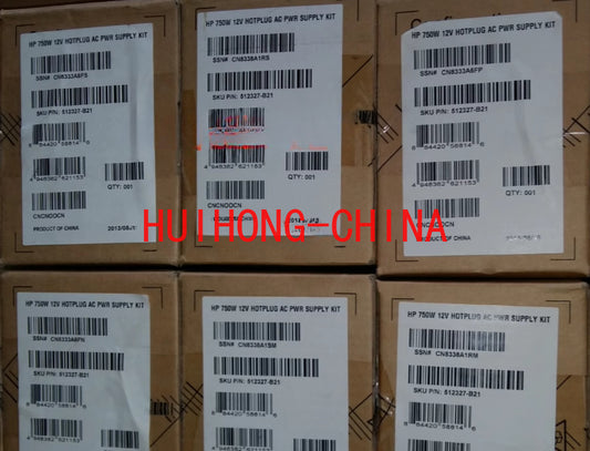 Servicer HP HPE 512327-B21 750W Power Supply HE12V Hotplg AC powerSupply