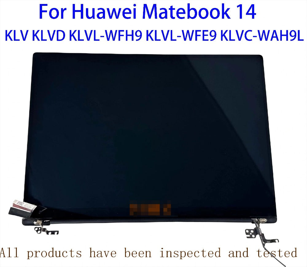 14 inch Laptop LCD Screen Display Assembly Full Complete Parts For Huawei MateBook 14 KLVL-WFE9 KLVL-WFH9 KLVL-W56W W76W W58W HUAWEI laptop repair parts
