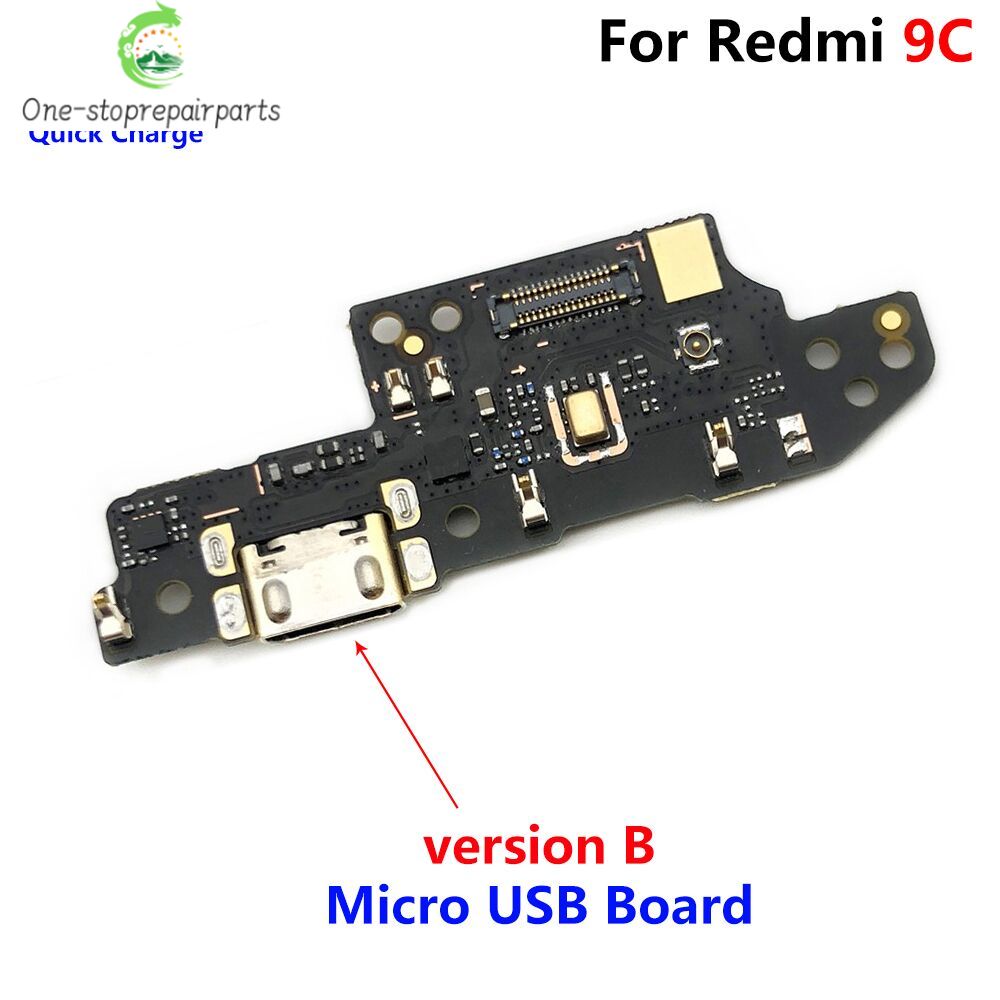 50Pcs, For Xiaomi Redmi 9A 9 9C 9T 8 8A 10C 10 10A 12 12C 13C 13 4G 5G USB Charger Dock Connector Charging Port Mic Flex Cable  Xiaomi  Xiao mi phone repair parts