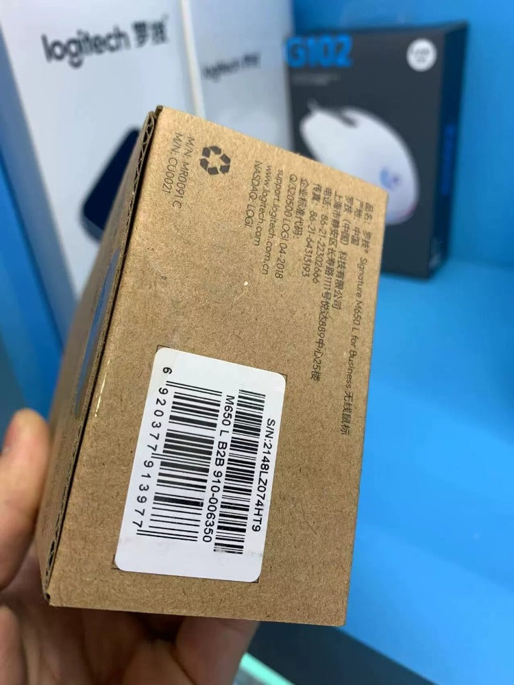 Boxed genuine  Logitech M650 silent silent mouse wireless Bluetooth dual-mode notebook desktop computer M650L computer accessories
