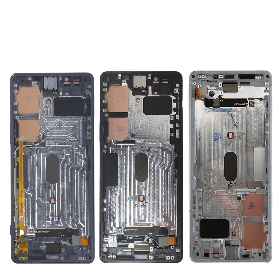 6.5''  For Sony Xperia 1 II XQ-AT51 LCD display with frame touch screen digitizer Assembly For Sony X1 ii lcd display Sony phone repair parts