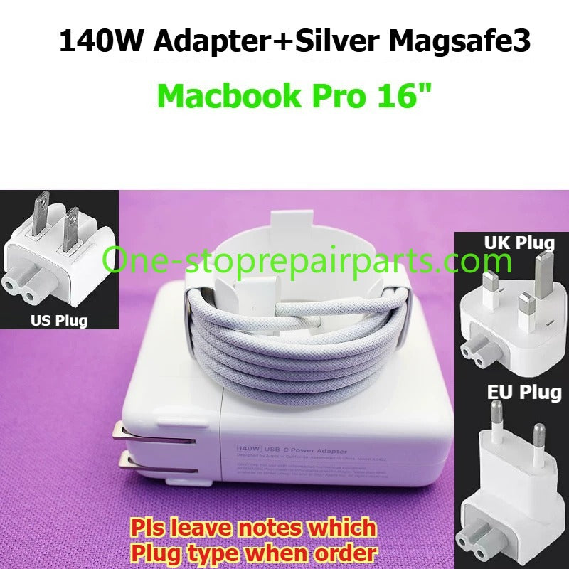 USB-C to MagSafe 3 Cable Power Adapter 30W 35W 70W 96W 140W  for Apple Macbook Magsafe3 Macbook Air A3448 A3449 A3240 A3241 Pro A3434 A3429 A3426 M2 M3 M4 M5  magnetic