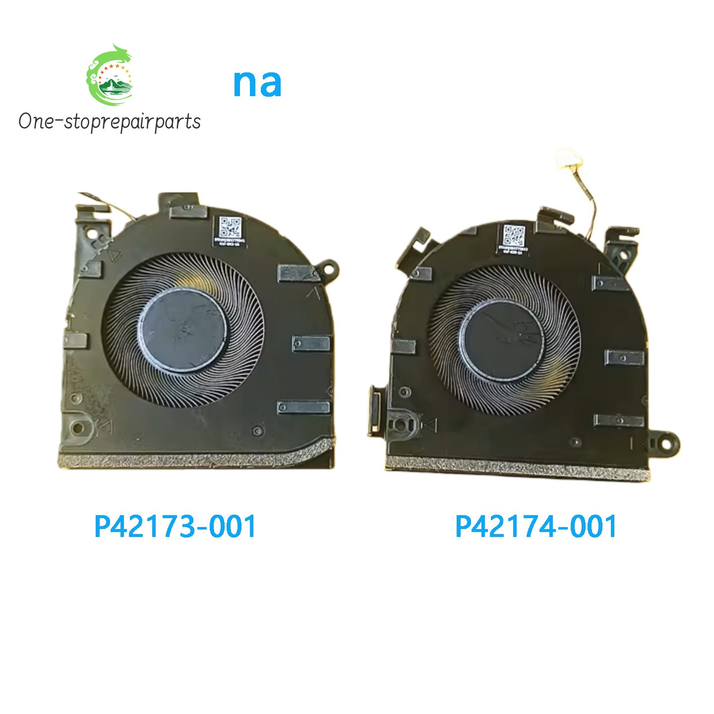 New Original CPU GPU Cooling Fan FOR HP P42173-001 P42174-001 5V 0.8A  HP laptop repair parts